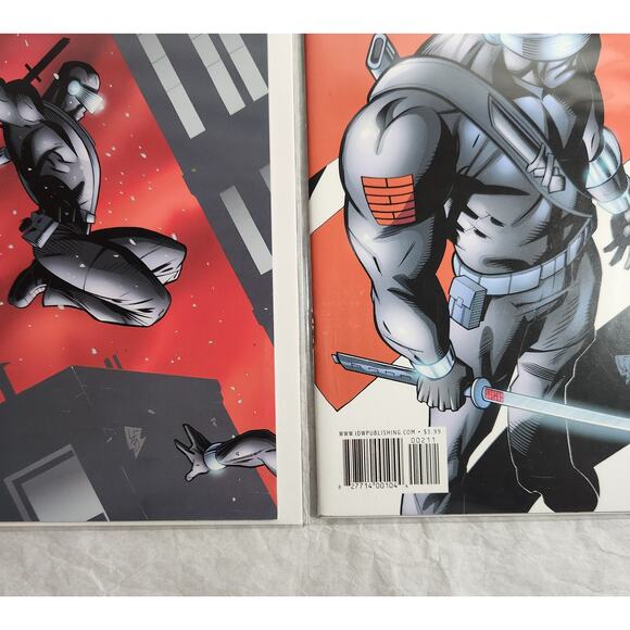G.I. Joe Snake Eyes IDW #2 And #3 2009 Comic Book Lot VG+ - Picture 5 of 8
